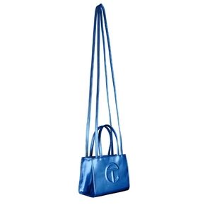 Telfar Small Shopping Bag in Cobalt Blue